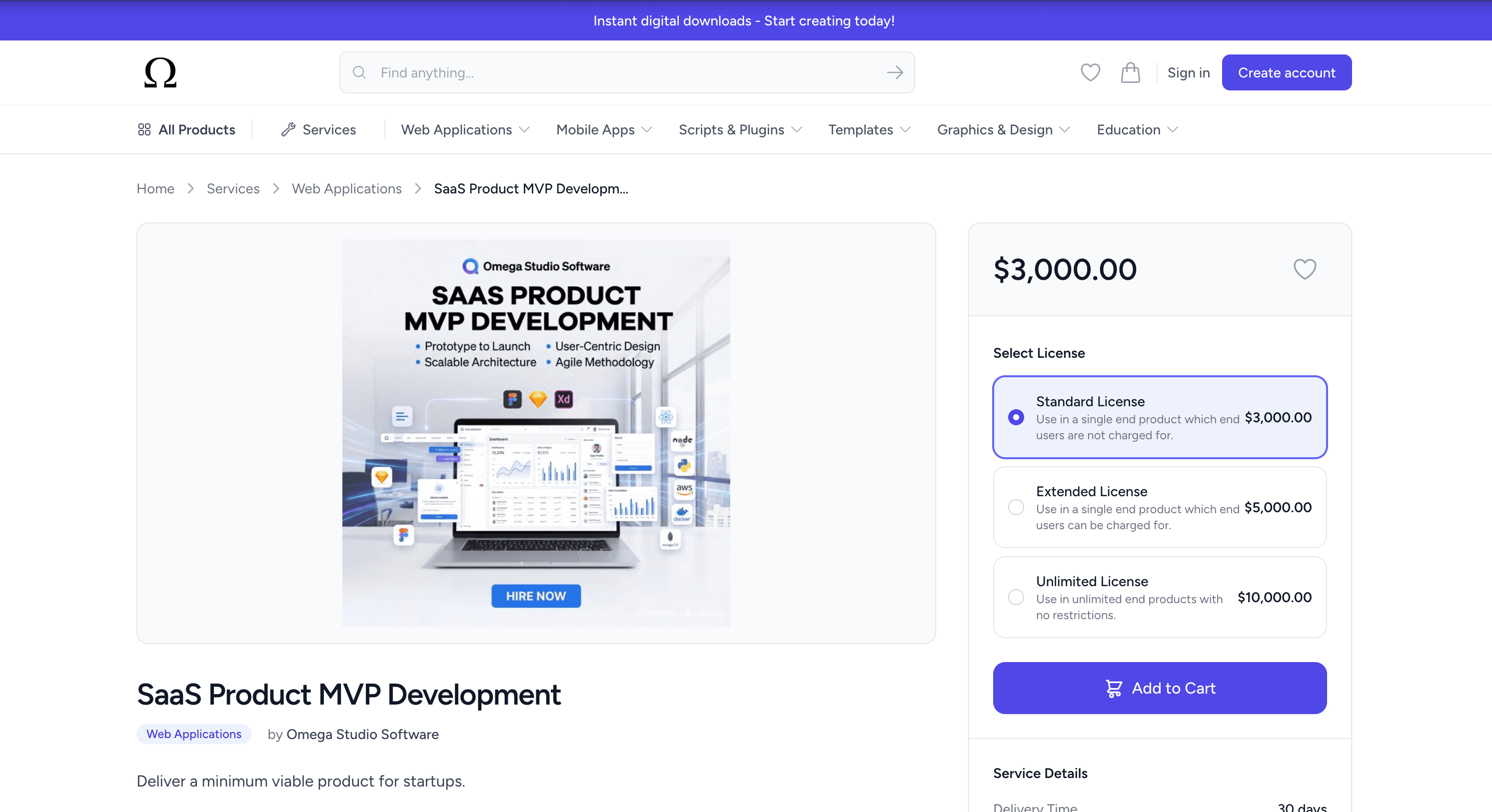 Product Pages & Cart